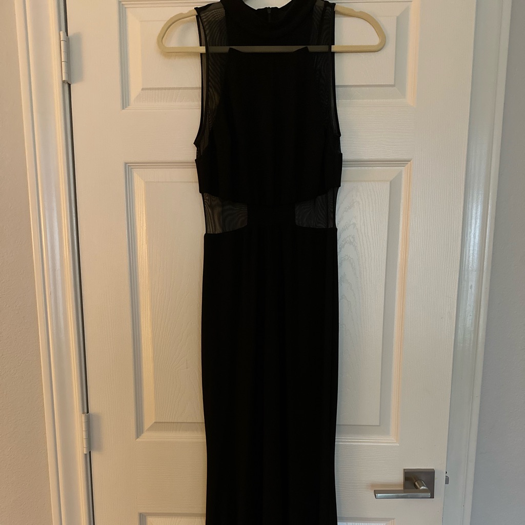 Modern Black Gown Dress!!!